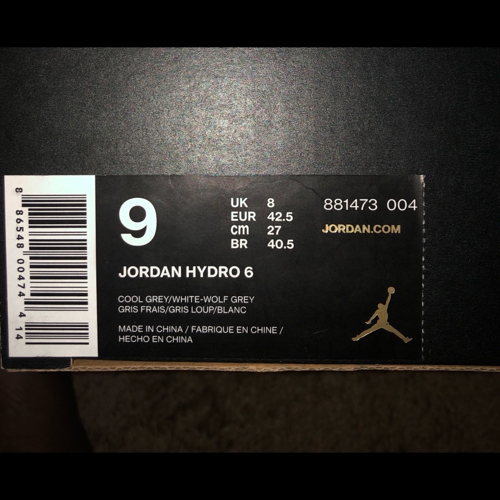 Jordan Hydro 6